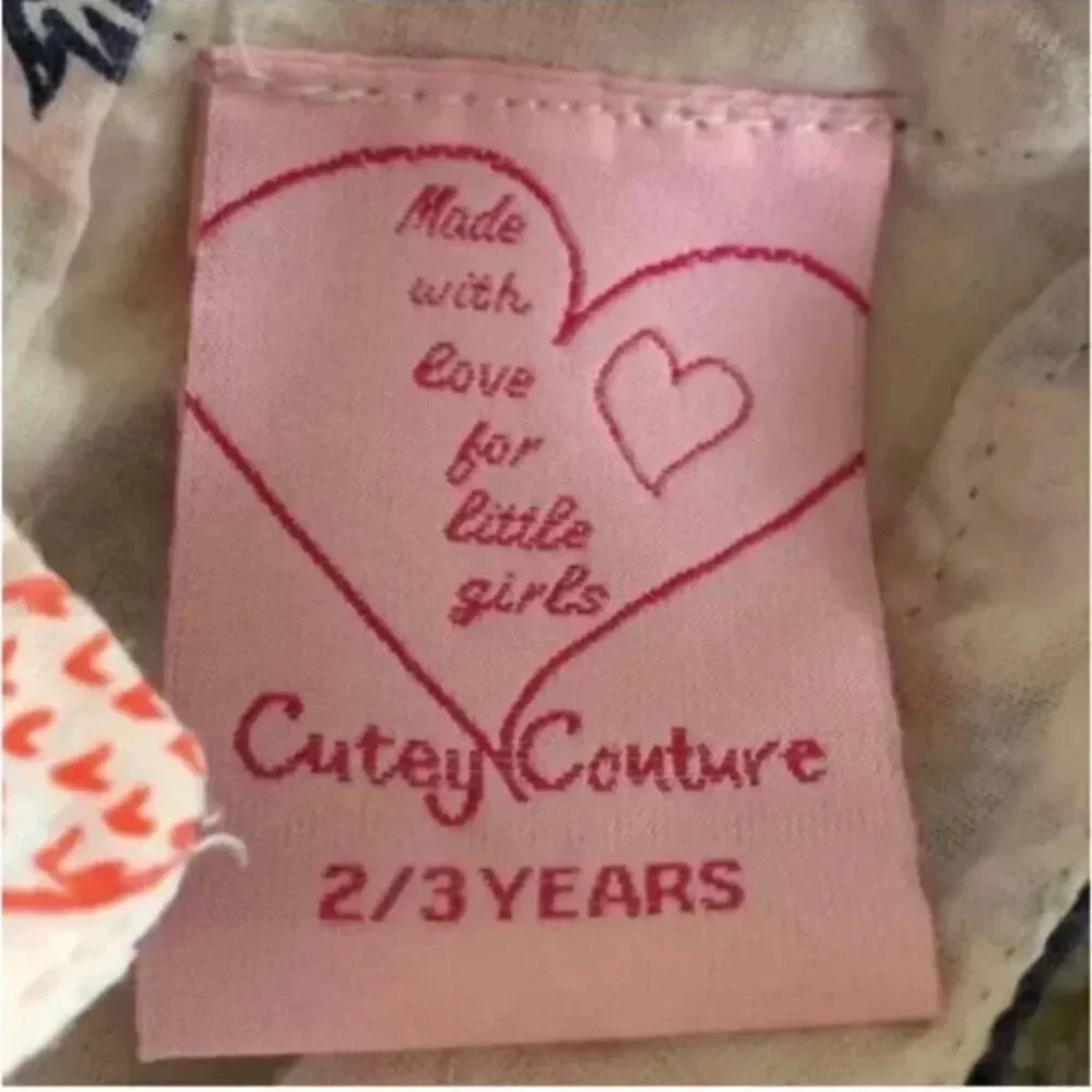 Cutey Couture Girl's CPineapple Girl's Sleeveless Cotton Dress Size 2/3 Years